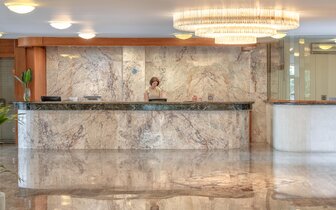 Hotel Marilena - recepcia - letecký zájazd CK Turancar - Kréta, Amoudara