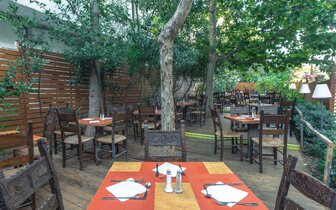 Hotel Marilena - reštaurácia - letecký zájazd CK Turancar - Kréta, Amoudara