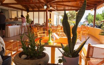 Hotel Dimitra - reštaurácia - letecký zájazd CK Turancar - Kréta, Kokkini Hani