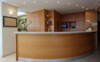 Hotel Dimitra - recepcia - letecký zájazd CK Turancar - Kréta, Kokkini Hani