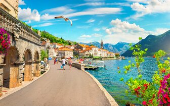 Poznávacie zájazdy CK Turancar, Veľký okruh Balkánom s Dubrovníkom, Čierna Hora, Perast Poznávacie zájazdy CK Turancar, Veľký okruh Balkánom s Dubrovníkom, Čierna Hora, Perast