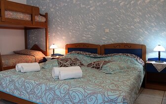 Apartmánový dom Ilion - izba - autobusový zájazd CK Turancar - Grécko, Thasos, Skala Potamias Apartmánový dom Ilion - izba - autobusový zájazd CK Turancar - Grécko, Thasos, Skala Potamias