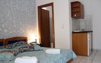 Apartmánový dom Ilion - izba - autobusový zájazd CK Turancar - Grécko, Thasos, Skala Potamias Apartmánový dom Ilion - izba - autobusový zájazd CK Turancar - Grécko, Thasos, Skala Potamias