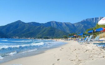 Apartmánový dom Ilion - pláž - autobusový zájazd CK Turancar - Grécko, Thasos, Skala Potamias Apartmánový dom Ilion - pláž - autobusový zájazd CK Turancar - Grécko, Thasos, Skala Potamias