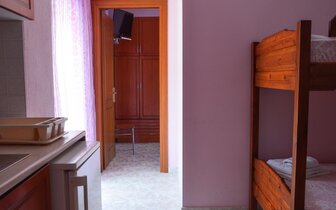 Apartmánový dom Vergina - izba - autobusový zájazd CK Turancar -  Grécko, Thasos, Skala Potamias Apartmánový dom Vergina - izba - autobusový zájazd CK Turancar -  Grécko, Thasos, Skala Potamias