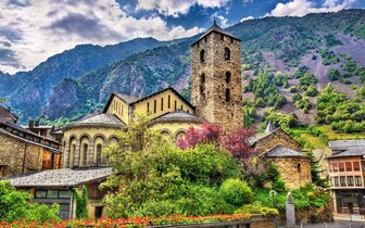 CK Turancar, Letecké poznávacie zájazdy,  Andorra, Girona a Katalánsko, Sant Esteve kostol, Andorra CK Turancar, Letecké poznávacie zájazdy,  Andorra, Girona a Katalánsko, Sant Esteve kostol, Andorra
