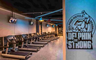 Delphin Be Grand Resort - fitnescentrum - letecký zájazd CK Turancar - Turecko, Lara