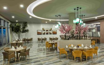 Delphin Be Grand Resort - hlavná reštaurácia - letecký zájazd CK Turancar - Turecko, Lara