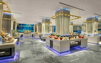 Limak Atlantis De Luxe Resort - bufetové stoly - letecký zájazd CK Turancar - Turecko, Belek