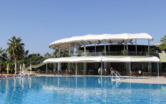 Vonresort Golden Coast - snack bar - letecký zájazd CK Turancar - Turecko, Colakli
