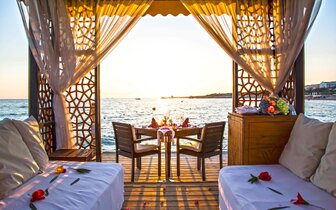 Vonresort Golden Coast - privátne pavilóny na móle - letecký zájazd CK Turancar - Turecko, Colakli