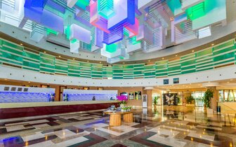 Vonresort Golden Coast - recepcia - letecký zájazd CK Turancar - Turecko, Colakli