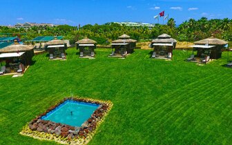 Vonresort Golden Coast - privátne pavilóny na pláži - letecký zájazd CK Turancar - Turecko, Colakli