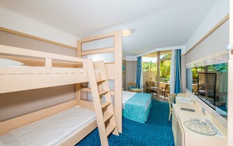 Von Resort Golden Coast - rodinná izba s poschodovou posteľou - letecký zájazd CK Turancar - Turecko, Colakli
