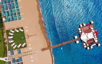 Von Resort Golden Coast - mólo - letecký zájazd CK Turancar - Turecko, Colakli