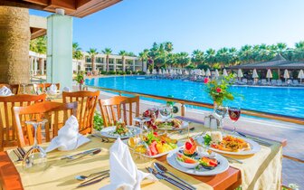Vonresort Golden Beach - reštaurácia - letecký zájazd CK Turancar - Turecko, Colakli
