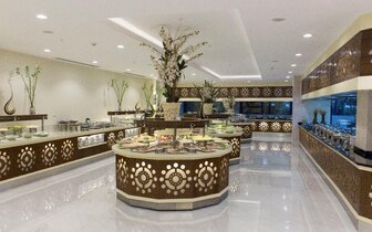 Vonresort Elite - bufetové stoly - letecký zájazd CK Turancar - Turecko, Colakli