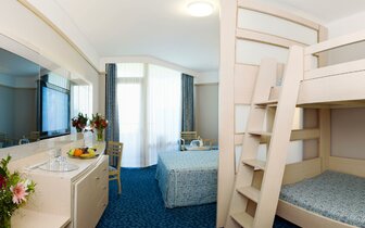 Von Resort Elite - rodinná izba s poschodovou posteľou - letecký zájazd CK Turancar - Turecko, Colakli