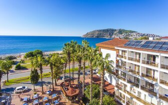 Eftalia Downtown Hotel - pláž - letecký zájazd CK Turancar - Turecko, Alanya