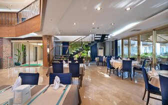 Orfeus Park Hotel - hlavná reštaurácia - letecký zájazd CK Turancar - Turecko, Colakli