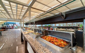 Orfeus Park Hotel - bar na pláži - letecký zájazd CK Turancar - Turecko, Colakli