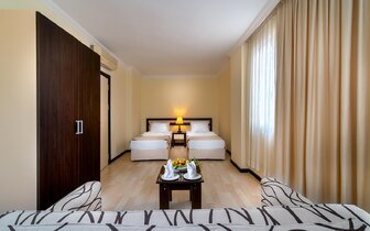 Orfeus Park Hotel - rodinná izba - letecký zájazd CK Turancar - Turecko, Colakli