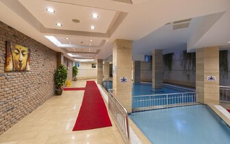 Orfeus Park Hotel - vnútorný bazén - letecký zájazd CK Turancar - Turecko, Colakli