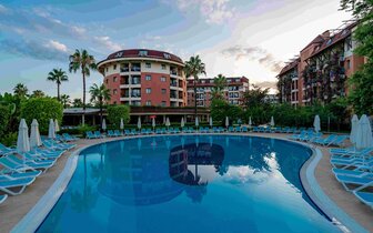 Palmeras Beach Hotel - bufetové stoly - letecký zájazd CK Turancar - Turecko, Konakli