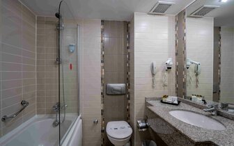 Palmeras Beach Hotel - kúpelňa - letecký zájazd CK Turancar - Turecko, Konakli