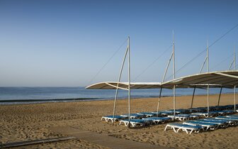 Terrace Elite Resort - pláž - letecký zájazd CK Turancar - Turecko, Gündogdu