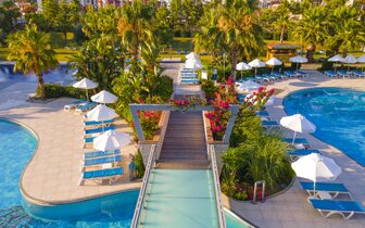 Terrace Elite Resort - bazén - letecký zájazd CK Turancar - Turecko, Gündogdu