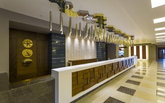 Terrace Elite Resort - recepcia - letecký zájazd CK Turancar - Turecko, Gündogdu