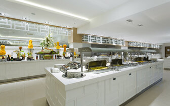 Terrace Elite Resort - bufetové stoly - letecký zájazd CK Turancar - Turecko, Gündogdu