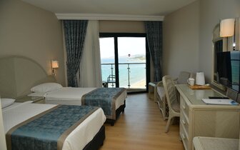 Aska Just in Beach - izba s výhľadom na more - letecký zájazd CK Turancar - Turecko, Avsallar Aska Just in Beach - izba s výhľadom na more - letecký zájazd CK Turancar - Turecko, Avsallar