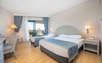 Aska Just in Beach - izba s bočným výhľadom na more v hlavnej budove - letecký zájazd CK Turancar - Turecko, Avsallar Aska Just in Beach - izba s bočným výhľadom na more v hlavnej budove - letecký zájazd CK Turancar - Turecko, Avsallar