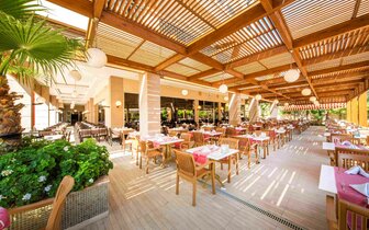 Dizalya Palm Green - reštaurácia - letecký zájazd CK Turancar - Turecko, Konakli