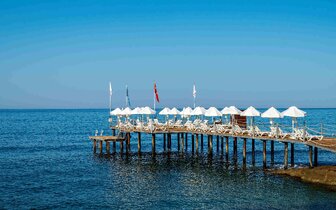 Club Dizalya Hotel - mólo - letecký zájazd CK Turancar - Turecko, Konakli