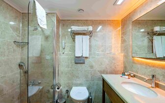 Club Dizalya Hotel - kúpelňa - letecký zájazd CK Turancar - Turecko, Konakli