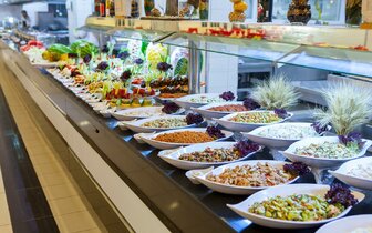 Sidekum Hotel - bufetové stoly - letecký zájazd CK Turancar - Turecko, Kumköy