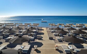 Hotel Esperos Village Blue - pláž - letecký zájazd CK Turancar - Faliraki, Rodos Hotel Esperos Village Blue - pláž - letecký zájazd CK Turancar - Faliraki, Rodos