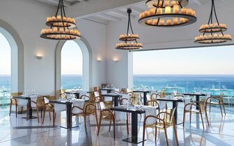 Hotel Esperos Village Blue - reštaurácia - letecký zájazd CK Turancar - Faliraki, Rodos Hotel Esperos Village Blue - reštaurácia - letecký zájazd CK Turancar - Faliraki, Rodos