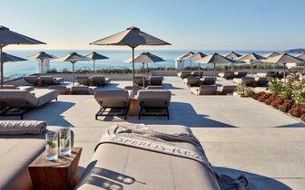 Hotel Esperos Village Blue - pláž - letecký zájazd CK Turancar - Faliraki, Rodos Hotel Esperos Village Blue - pláž - letecký zájazd CK Turancar - Faliraki, Rodos