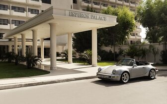 Hotel Esperos Palace - vchod do hotela - letecký zájazd CK Turancar - Faliraki, Rodos Hotel Esperos Palace - vchod do hotela - letecký zájazd CK Turancar - Faliraki, Rodos