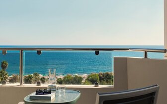 Hotel Esperos Palace - výhľad z izby - letecký zájazd CK Turancar - Faliraki, Rodos Hotel Esperos Palace - výhľad z izby - letecký zájazd CK Turancar - Faliraki, Rodos