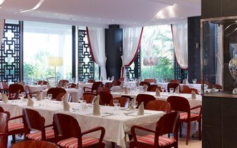 Hotel Esperos Mare - reštaurácia - letecký zájazd CK Turancar - Faliraki, Rodos Hotel Esperos Mare - reštaurácia - letecký zájazd CK Turancar - Faliraki, Rodos