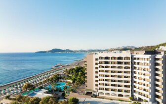 Hotel Esperos Mare - pláž - letecký zájazd CK Turancar - Faliraki, Rodos Hotel Esperos Mare - pláž - letecký zájazd CK Turancar - Faliraki, Rodos
