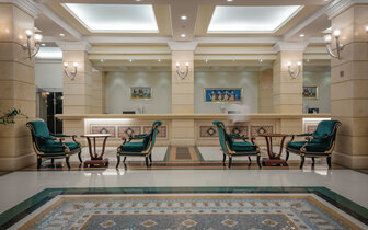 Hotel Lindos Imperial Resort and Spa - recepcia - letecký zájazd CK Turancar - Kiotari, Rodos