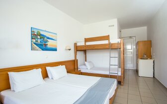 Hotel Tsampika - rodinná izba - letecký zájazd CK Turancar - Faliraki, Rodos Hotel Tsampika - rodinná izba - letecký zájazd CK Turancar - Faliraki, Rodos