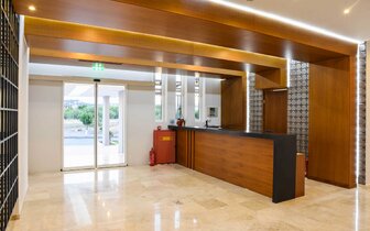 Hotel Tsampika - recepcia - letecký zájazd CK Turancar - Faliraki, Rodos Hotel Tsampika - recepcia - letecký zájazd CK Turancar - Faliraki, Rodos