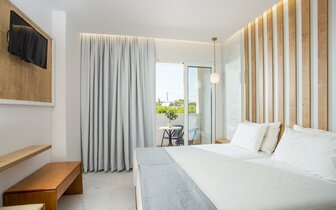 Hotel Tsampika - izba štandard - letecký zájazd CK Turancar - Faliraki, Rodos Hotel Tsampika - izba štandard - letecký zájazd CK Turancar - Faliraki, Rodos